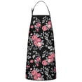 thumbnail image 1 of Pioneer Flower Floral Print Pattern Apron-Garden Aprons for Women with Pockets-Cotton Linen Waterproof Kitchen Cooking Gardening Aprons Adjustable for Kitchen,Cooking,BBQ and Salon 33x27 Inch, 1 of 7