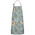 thumbnail image 1 of Pioneer Flower Floral Print Pattern Apron-Garden Aprons for Women with Pockets-Cotton Linen Waterproof Kitchen Cooking Gardening Aprons Adjustable for Kitchen,Cooking,BBQ and Salon 33x27 Inch, 1 of 6