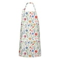 thumbnail image 1 of Pioneer Flower Floral Print Pattern Apron-Garden Aprons for Women with Pockets-Cotton Linen Waterproof Kitchen Cooking Gardening Aprons Adjustable for Kitchen,Cooking,BBQ and Salon 33x27 Inch, 1 of 7