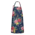 thumbnail image 1 of Pioneer Flower Floral Print Pattern Apron-Garden Aprons for Women with Pockets-Cotton Linen Waterproof Kitchen Cooking Gardening Aprons Adjustable for Kitchen,Cooking,BBQ and Salon 33x27 Inch, 1 of 7