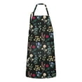 thumbnail image 1 of Pioneer Flower Floral Print Pattern Apron-Garden Aprons for Women with Pockets-Cotton Linen Waterproof Kitchen Cooking Gardening Aprons Adjustable for Kitchen,Cooking,BBQ and Salon 33x27 Inch, 1 of 7