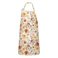 thumbnail image 1 of Pioneer Flower Floral Print Pattern Apron-Garden Aprons for Women with Pockets-Cotton Linen Waterproof Kitchen Cooking Gardening Aprons Adjustable for Kitchen,Cooking,BBQ and Salon 33x27 Inch, 1 of 7