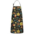 thumbnail image 1 of Pioneer Flower Floral Print Pattern Apron-Garden Aprons for Women with Pockets-Cotton Linen Waterproof Kitchen Cooking Gardening Aprons Adjustable for Kitchen,Cooking,BBQ and Salon 33x27 Inch, 1 of 1