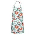 thumbnail image 1 of Pioneer Flower Floral Print Pattern Apron-Garden Aprons for Women with Pockets-Cotton Linen Waterproof Kitchen Cooking Gardening Aprons Adjustable for Kitchen,Cooking,BBQ and Salon 33x27 Inch, 1 of 7