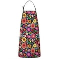 thumbnail image 1 of Pioneer Flower Floral Print Pattern Apron-Garden Aprons for Women with Pockets-Cotton Linen Waterproof Kitchen Cooking Gardening Aprons Adjustable for Kitchen,Cooking,BBQ and Salon 33x27 Inch, 1 of 7