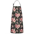 thumbnail image 1 of Pioneer Flower Floral Print Pattern Apron-Garden Aprons for Women with Pockets-Cotton Linen Waterproof Kitchen Cooking Gardening Aprons Adjustable for Kitchen,Cooking,BBQ and Salon 33x27 Inch, 1 of 7