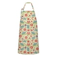 thumbnail image 1 of Pioneer Flower Floral Print Pattern Apron for Women and Men, Cotton Linen Waterproof with Pockets, Adjustable, 33x27 Inch for Kitchen, Gardening, BBQ, Salon, 1 of 6