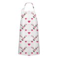 thumbnail image 1 of Pioneer Flower Floral Print Pattern Apron for Women and Men, Cotton Linen Waterproof with Pockets, Adjustable, 33x27 Inch for Kitchen, Gardening, BBQ, Salon, 1 of 6