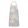 thumbnail image 1 of Pioneer Flower Floral Print Pattern Apron for Women and Men, Cotton Linen Waterproof with Pockets, Adjustable, 33x27 Inch for Kitchen, Gardening, BBQ, Salon, 1 of 6