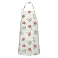 thumbnail image 1 of Pioneer Flower Floral Print Pattern Apron for Women and Men, Cotton Linen Waterproof with Pockets, Adjustable, 33x27 Inch for Kitchen, Gardening, BBQ, Salon, 1 of 6
