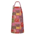thumbnail image 1 of Pioneer Flower Floral Print Pattern Apron for Women and Men, Cotton Linen Waterproof with Pockets, Adjustable, 33x27 Inch for Kitchen, Gardening, BBQ, Salon, 1 of 6