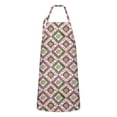 thumbnail image 1 of Pioneer Flower Floral Print Pattern Apron for Women and Men, Cotton Linen Waterproof with Pockets, Adjustable, 33x27 Inch for Kitchen, Gardening, BBQ, Salon, 1 of 6