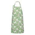 thumbnail image 1 of Pioneer Flower Floral Print Pattern Apron for Women and Men, Cotton Linen Waterproof with Pockets, Adjustable, 33x27 Inch for Kitchen, Gardening, BBQ, Salon, 1 of 6