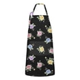 thumbnail image 1 of Pioneer Flower Floral Print Pattern Apron for Women and Men, Cotton Linen Waterproof with Pockets, Adjustable, 33x27 Inch for Kitchen, Gardening, BBQ, Salon, 1 of 6