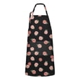 thumbnail image 1 of Pioneer Flower Floral Print Pattern Apron for Women and Men, Cotton Linen Waterproof with Pockets, Adjustable, 33x27 Inch for Kitchen, Gardening, BBQ, Salon, 1 of 6
