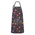 thumbnail image 1 of Pioneer Flower Floral Print Pattern Apron for Women and Men, Cotton Linen Waterproof with Pockets, Adjustable, 33x27 Inch for Kitchen, Gardening, BBQ, Salon, 1 of 6