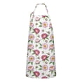 thumbnail image 1 of Pioneer Flower Floral Print Pattern Apron for Women and Men, Cotton Linen Waterproof with Pockets, Adjustable, 33x27 Inch for Kitchen, Gardening, BBQ, Salon, 1 of 6