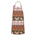 thumbnail image 1 of Pioneer Flower Floral Print Pattern Apron for Women and Men, Cotton Linen Waterproof with Pockets, Adjustable, 33x27 Inch for Kitchen, Gardening, BBQ, Salon, 1 of 6