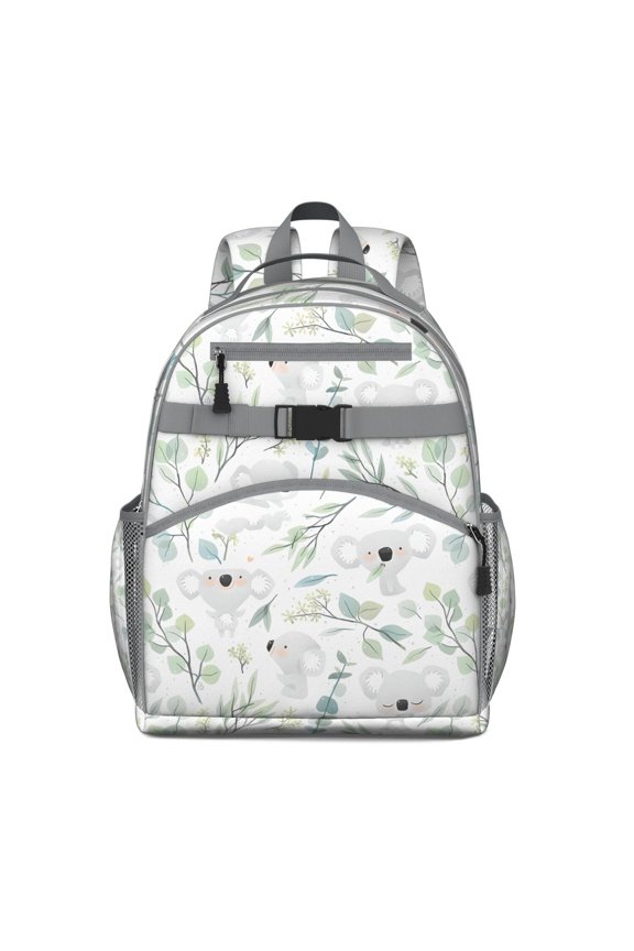 Pioneer Flower Floral Print Pattern Backpack for School,Cute School Bag,Schoolbag with Adjustable Shoulder Straps & Padded Back,15.25"x11.5"x5.25"