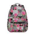 thumbnail image 1 of Pioneer Flower Floral Print Pattern Backpack for School, Cute School Bag with Adjustable Shoulder Straps and Padded Back, 15.3"x11"x7.1", 1 of 4