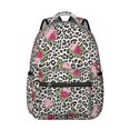 thumbnail image 1 of Pioneer Flower Floral Print Pattern Backpack for School, Cute School Bag with Adjustable Shoulder Straps and Padded Back, 15.3"x11"x7.1", 1 of 5