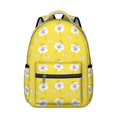 thumbnail image 1 of Pioneer Flower Floral Print Pattern Backpack for School, Cute School Bag with Adjustable Shoulder Straps and Padded Back, 15.3"x11"x7.1", 1 of 5