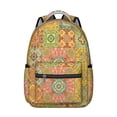 thumbnail image 1 of Pioneer Flower Floral Print Pattern Backpack for School, Cute School Bag with Adjustable Shoulder Straps and Padded Back, 15.3"x11"x7.1", 1 of 5