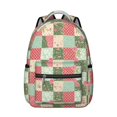 thumbnail image 1 of Pioneer Flower Floral Print Pattern Backpack for School, Cute School Bag with Adjustable Shoulder Straps and Padded Back, 15.3"x11"x7.1", 1 of 5
