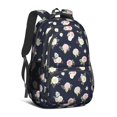 thumbnail image 1 of Pioneer Flower Floral Print Pattern Backpack for School, Cute School Bag with Adjustable Shoulder Straps and Padded Back, 16.9"x12.6"x5.9", 1 of 5