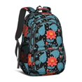 thumbnail image 1 of Pioneer Flower Floral Print Pattern Backpack for School, Cute School Bag with Adjustable Shoulder Straps and Padded Back, 16.9"x12.6"x5.9", 1 of 5