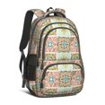 thumbnail image 1 of Pioneer Flower Floral Print Pattern Backpack for School, Cute School Bag with Adjustable Shoulder Straps and Padded Back, 16.9"x12.6"x5.9", 1 of 4