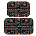 thumbnail image 1 of Pioneer Flower Floral Print Pattern Bath Mat Set Of 2,Non-Slip Rug for Bathroom,Kitchen,Bedroom,Entrance, 30x17 and 23.5x15.7 Inches, 1 of 5