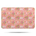 thumbnail image 1 of Pioneer Flower Floral Print Pattern Bathroom Rugs Mat, Non Slip Microfiber Bathroom Rug with Rubber Backing, Soft Mats for Bathroom Floor Tub Shower, 17"x27", 1 of 5