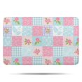 thumbnail image 1 of Pioneer Flower Floral Print Pattern Bathroom Rugs Mat, Non Slip Microfiber Bathroom Rug with Rubber Backing, Soft Mats for Bathroom Floor Tub Shower, 17"x27", 1 of 5
