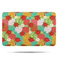 thumbnail image 1 of Pioneer Flower Floral Print Pattern Bathroom Rugs Mat, Non Slip Microfiber Bathroom Rug with Rubber Backing, Soft Mats for Bathroom Floor Tub Shower, 17"x27", 1 of 4