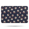 thumbnail image 1 of Pioneer Flower Floral Print Pattern Bathroom Rugs Mat, Non Slip Microfiber Bathroom Rug with Rubber Backing, Soft Mats for Bathroom Floor Tub Shower, 17"x27", 1 of 5