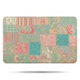 thumbnail image 1 of Pioneer Flower Floral Print Pattern Bathroom Rugs Mat, Non Slip Microfiber Bathroom Rug with Rubber Backing, Soft Mats for Bathroom Floor Tub Shower, 17"x27", 1 of 5