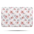 thumbnail image 1 of Pioneer Flower Floral Print Pattern Bathroom Rugs Mat, Non Slip Microfiber Bathroom Rug with Rubber Backing, Soft Mats for Bathroom Floor Tub Shower, 17"x27", 1 of 5