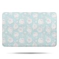 thumbnail image 1 of Pioneer Flower Floral Print Pattern Bathroom Rugs Mat, Non Slip Microfiber Bathroom Rug with Rubber Backing, Soft Mats for Bathroom Floor Tub Shower, 17"x27", 1 of 5