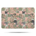 thumbnail image 1 of Pioneer Flower Floral Print Pattern Bathroom Rugs Mat, Non Slip Microfiber Bathroom Rug with Rubber Backing, Soft Mats for Bathroom Floor Tub Shower, 17"x27", 1 of 5