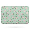 thumbnail image 1 of Pioneer Flower Floral Print Pattern Bathroom Rugs Mat, Non Slip Microfiber Bathroom Rug with Rubber Backing, Soft Mats for Bathroom Floor Tub Shower, 17"x27", 1 of 5