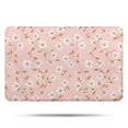thumbnail image 1 of Pioneer Flower Floral Print Pattern Bathroom Rugs Mat, Non Slip Microfiber Bathroom Rug with Rubber Backing, Soft Mats for Bathroom Floor Tub Shower, 17"x27", 1 of 5