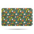 thumbnail image 1 of Pioneer Flower Floral Print Pattern Bathroom Rugs Mat, Non Slip Microfiber Bathroom Rug with Rubber Backing, Soft Mats for Bathroom Floor Tub Shower, 17"x30", 1 of 5