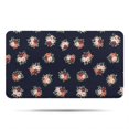thumbnail image 1 of Sunflower and Flower White Pattern Non Slip Washable Kitchen Rug, Anti Fatigue Decorative Floor Mat for Sink Laundry and Home Use, 17"x47", 1 of 5