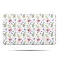 thumbnail image 1 of Pioneer Flower Floral Print Pattern Bathroom Rugs Mat, Non Slip Microfiber Bathroom Rug with Rubber Backing, Soft Mats for Bathroom Floor Tub Shower, 17"x30", 1 of 5