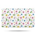 thumbnail image 1 of Pioneer Flower Floral Print Pattern Bathroom Rugs Mat, Non Slip Microfiber Bathroom Rug with Rubber Backing, Soft Mats for Bathroom Floor Tub Shower, 17"x30", 1 of 5