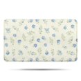 thumbnail image 1 of Pioneer Flower Floral Print Pattern Bathroom Rugs Mat, Non Slip Microfiber Bathroom Rug with Rubber Backing, Soft Mats for Bathroom Floor Tub Shower, 17"x30", 1 of 5
