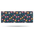 thumbnail image 1 of Pioneer Flower Floral Print Pattern Bathroom Rugs Mat, Non Slip Microfiber Bathroom Rug with Rubber Backing, Soft Mats for Bathroom Floor Tub Shower, 17"x47", 1 of 5