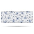 thumbnail image 1 of Pioneer Flower Floral Print Pattern Bathroom Rugs Mat, Non Slip Microfiber Bathroom Rug with Rubber Backing, Soft Mats for Bathroom Floor Tub Shower, 17"x47", 1 of 5