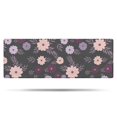 thumbnail image 1 of Pioneer Flower Floral Print Pattern Bathroom Rugs Mat, Non Slip Microfiber Bathroom Rug with Rubber Backing, Soft Mats for Bathroom Floor Tub Shower, 17"x47", 1 of 5